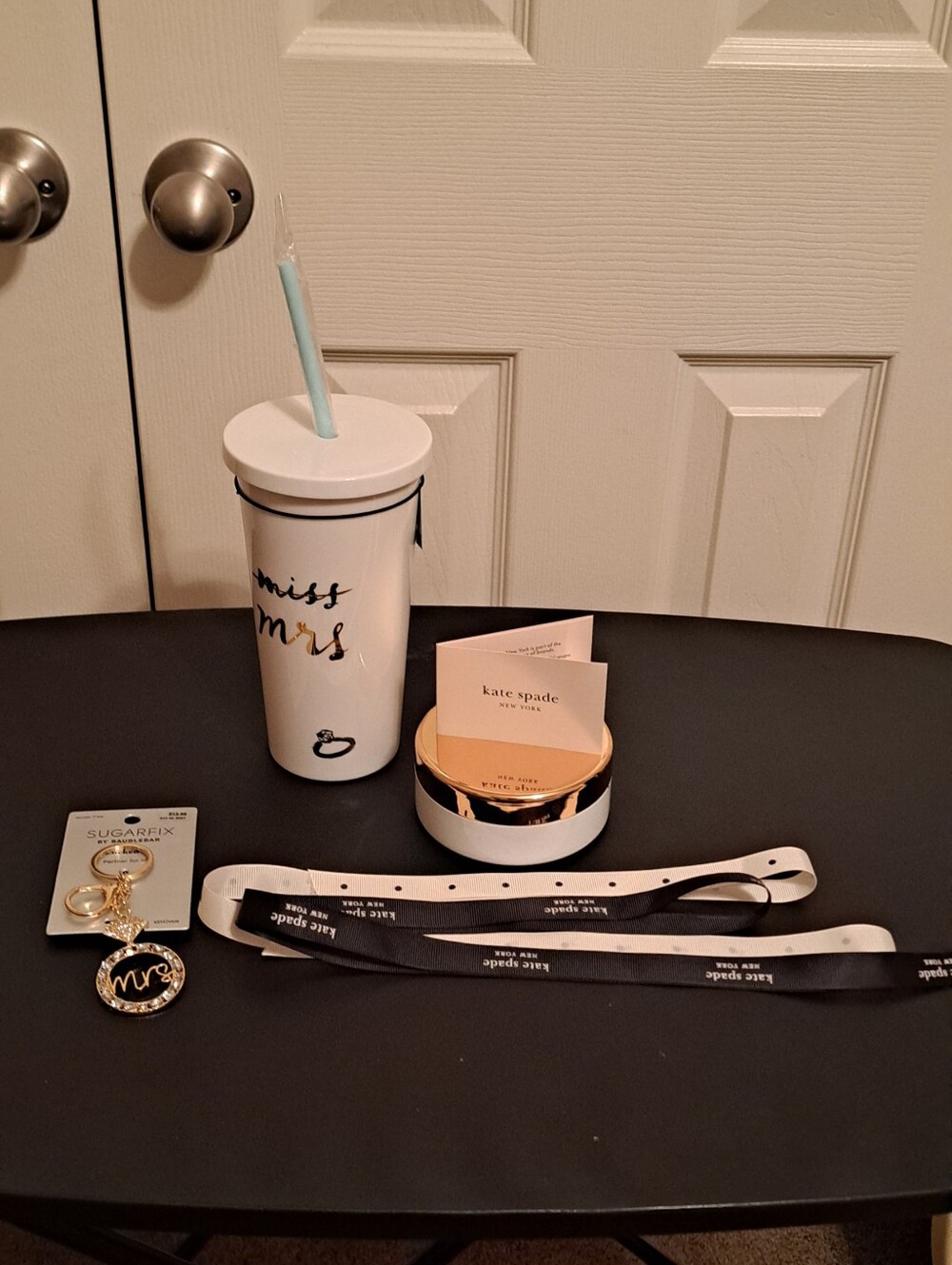 Kate Spade 4 pc and Sugarfix by Baublebar 1 pc  NWT and ribbons NWOT bundle